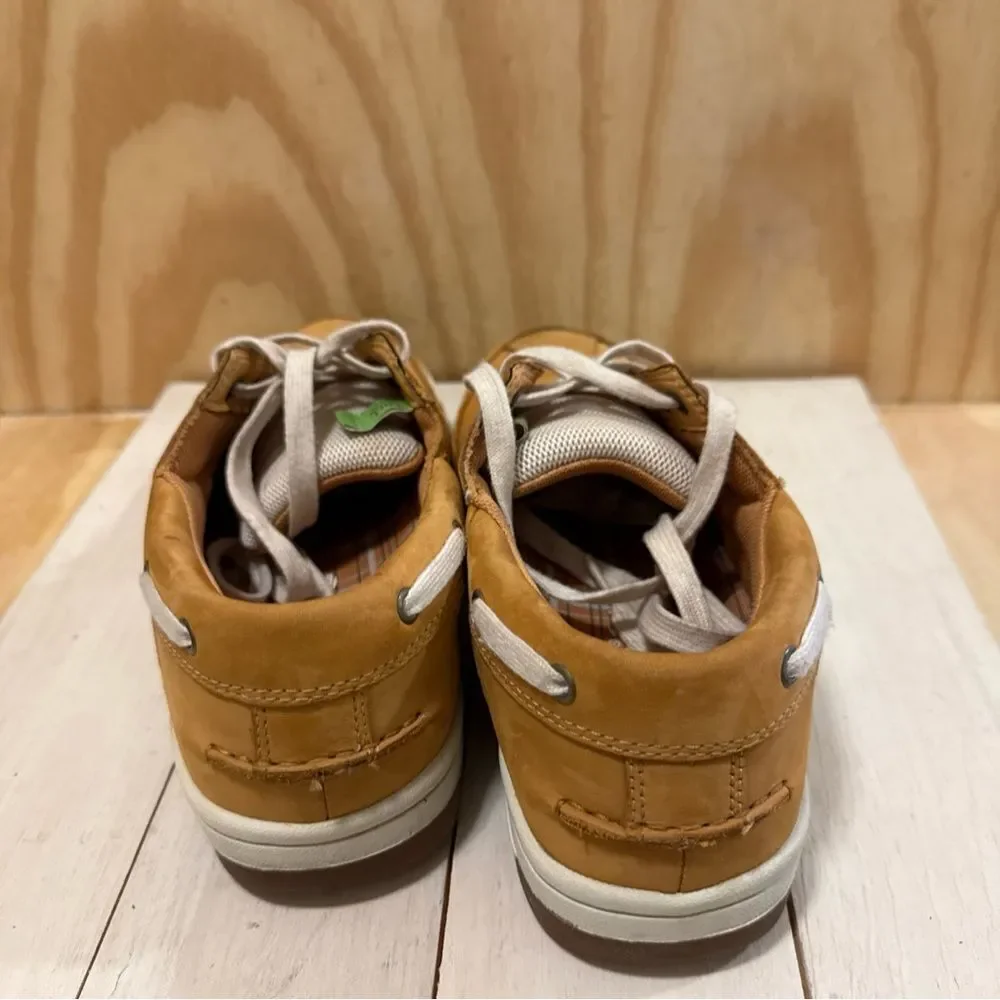 Timberland King Spoke Men's Boat Shoes Wheat Size 9